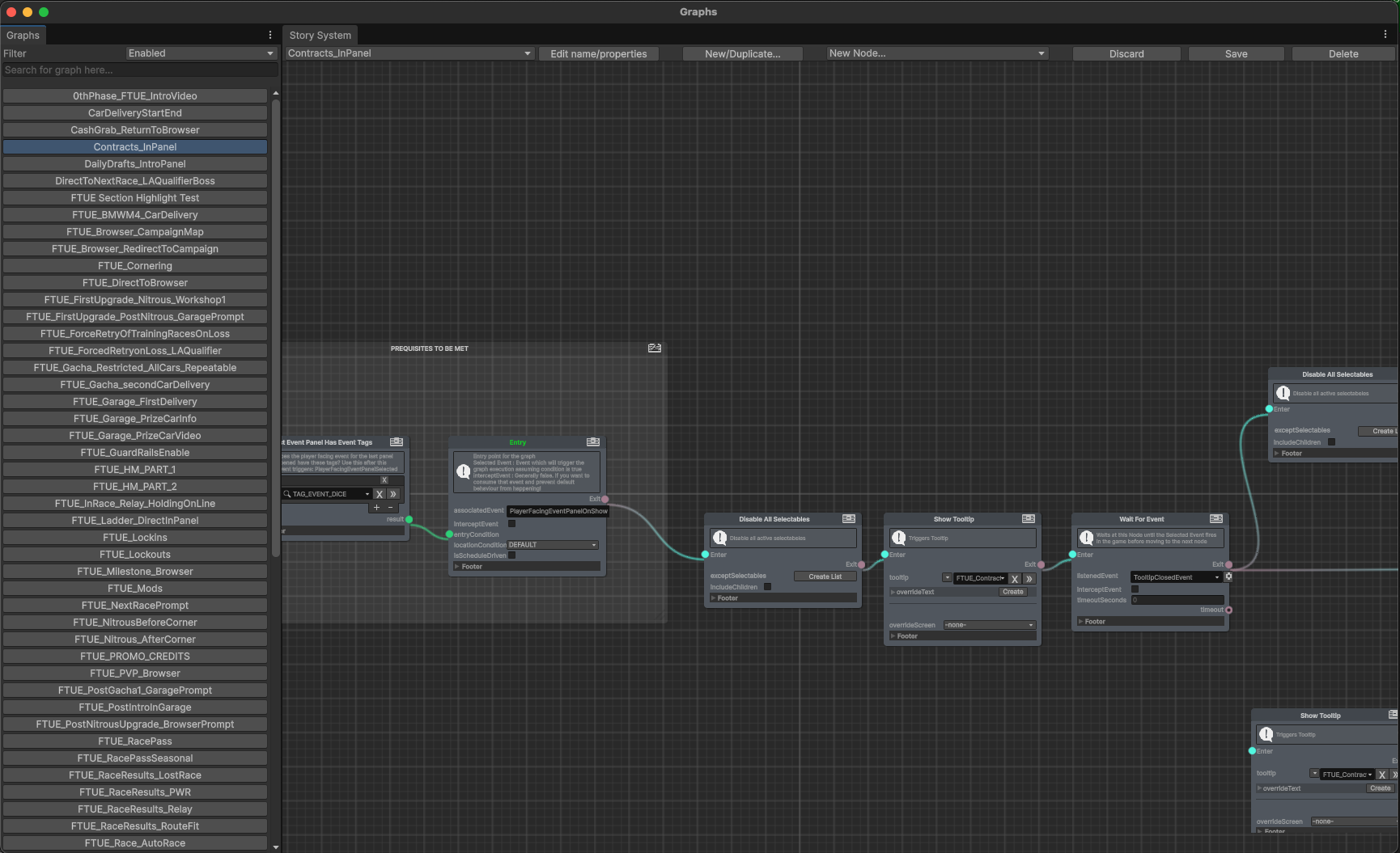 NaturalMotion Story System tooling